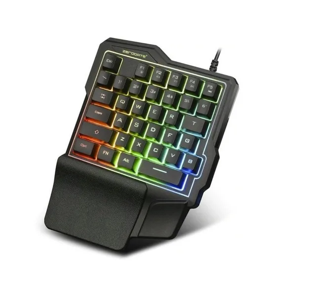 TECLADO GAMER UNA MANO 35 TECLAS