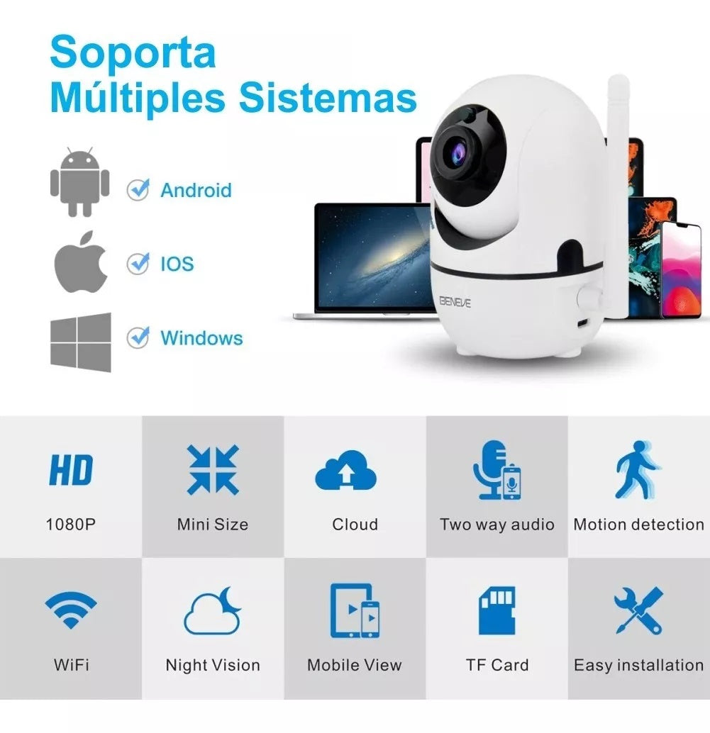 CÁMARA ROBOTICA 360 24G WIFI